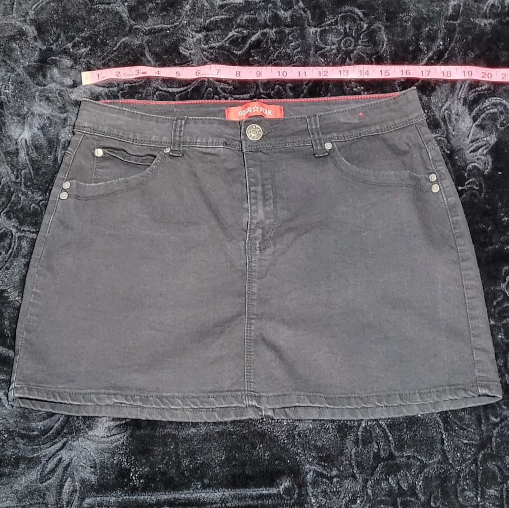 Stretchy Jean Skirt